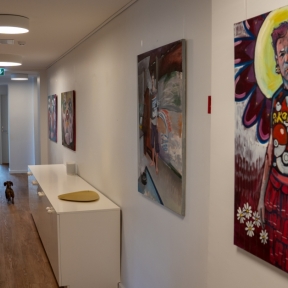 Tallinna kliinikus on aprill kuni juuni avatud Margret Paide maalide näitus 